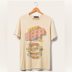 NWT Looney Tunes Road Runner Junk Food Clothing SZ S Shirt